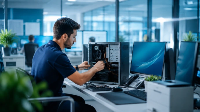 Reparación de equipos informáticos